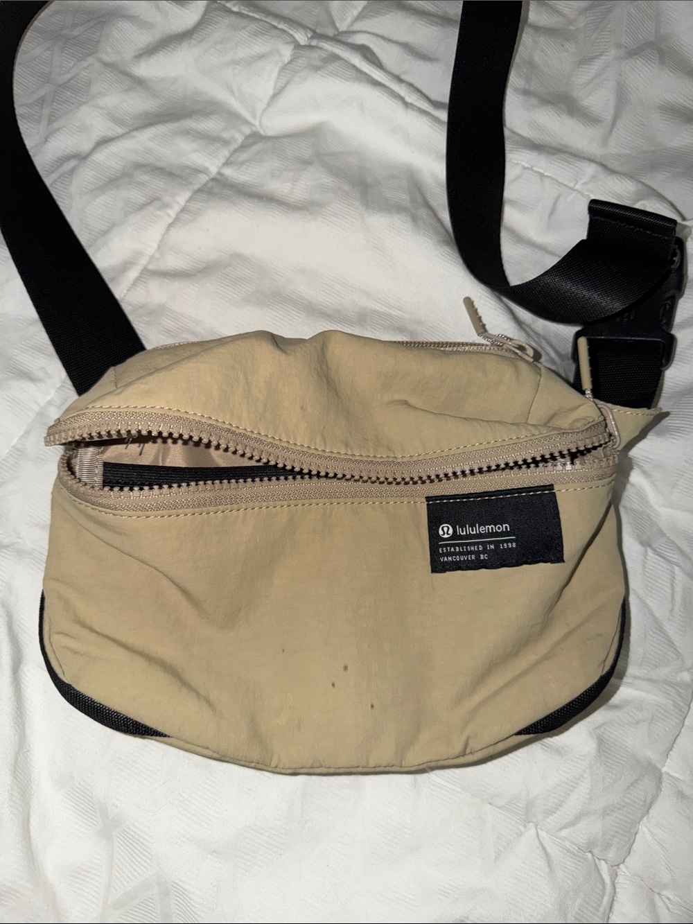 Lululemon Beige Crossbody Bag